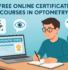 free online certificate courses in optometry