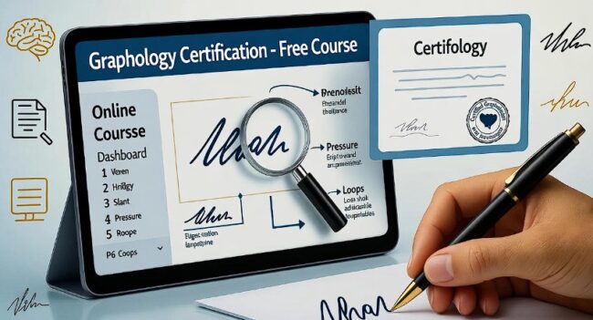 free online graphology courses with certificate