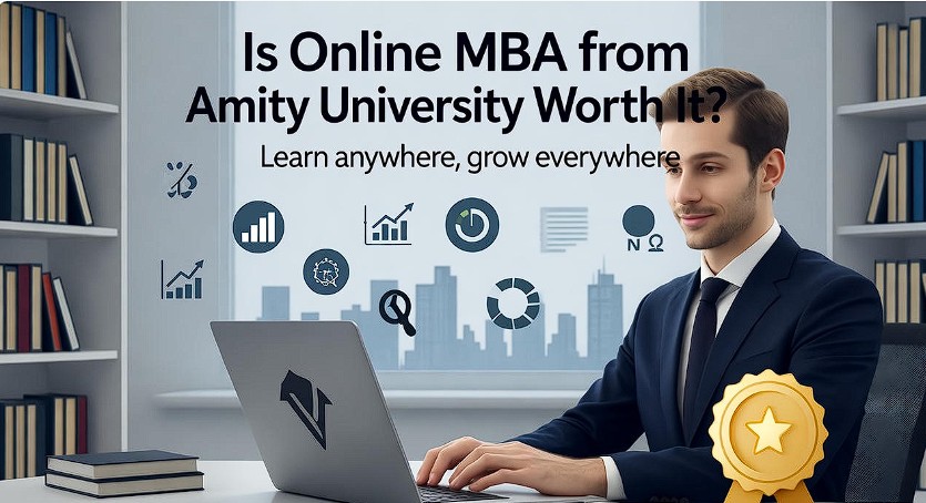 is online mba from amity university good