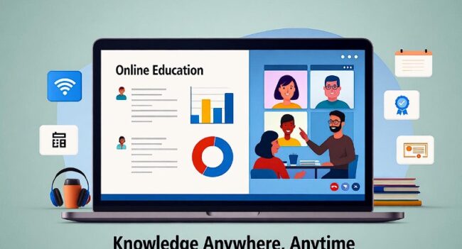 online education ppt